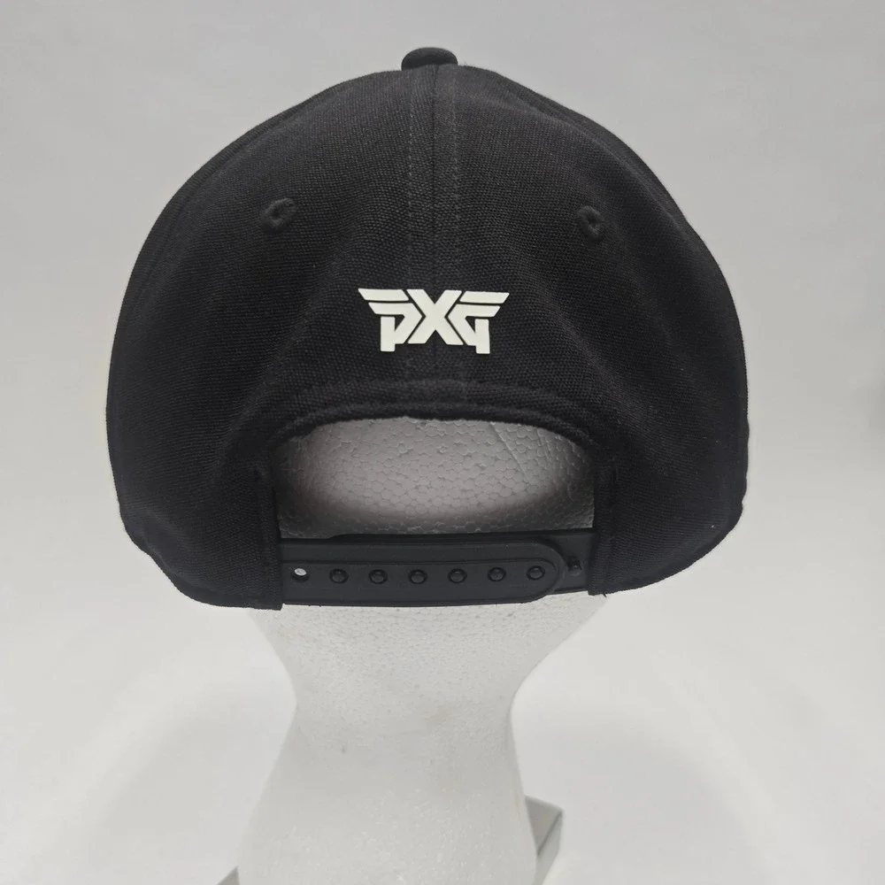 PXG‎ Parsons Xtreme Golf Snapback Hat Black Raised 3D Logo Adjustable Cap OSFM